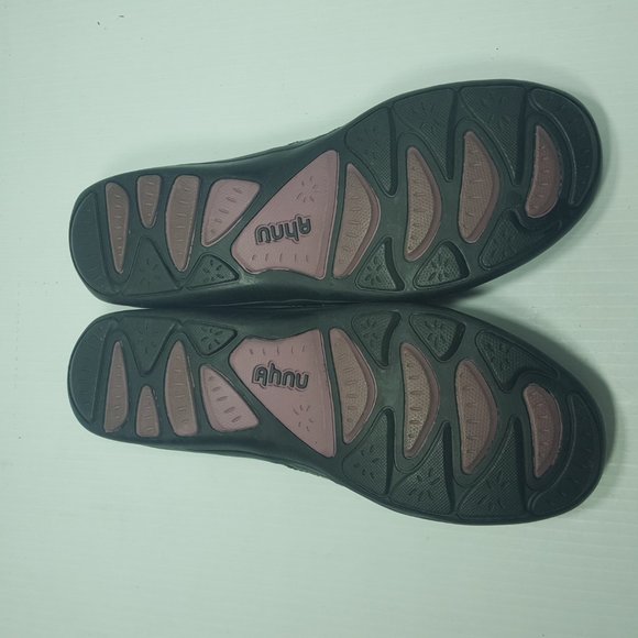 Ahnu Womens Leather Slip-ons - Size 7 US - Pre-owned - C1KG84 - Picture 7 of 7